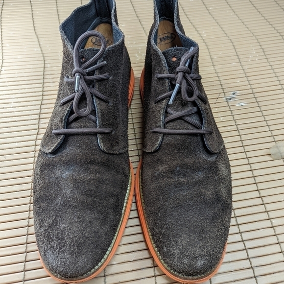 Cole Haan LunarGrand Men\'s Brown suede ankle boots sz 11.5M. 256pm main image 5